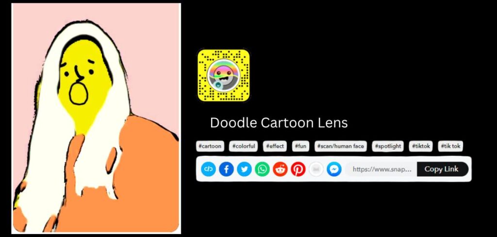 Doodle Cartoon Lens
